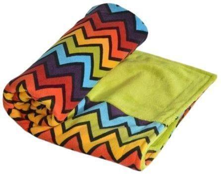 Itti Bitti  Travel Blanket - Shazam w/ Wasabi Contrast - Over Stock