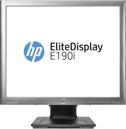 HP  EliteDisplay E190i LCD Monitor 19" in Silver/Black in Excellent condition