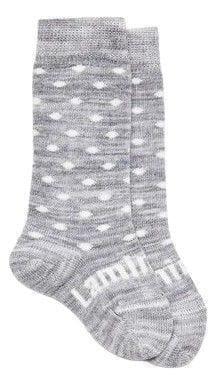 Lamington  Merino Wool Baby Knee High Socks (0-3 Months) in Snowflake in Premium condition