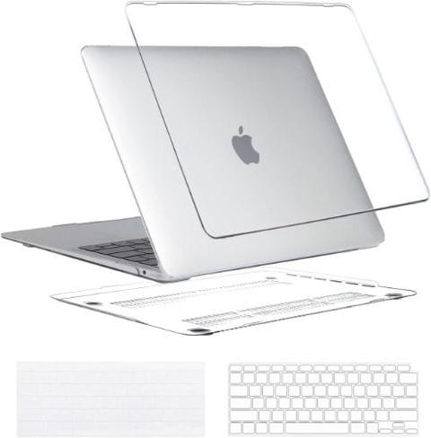 Apple MacBook Air 2020 + Hard Case & Laptop Sleeve Bundle - Apple M1 Chip: 8-Core CPU/7-Core GPU - 256GB - Space Grey - 8GB RAM - 13.3 Inch - Excellent