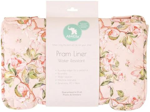All4Ella  Pram Liner (Thicker) - Spring Blooms - Over Stock