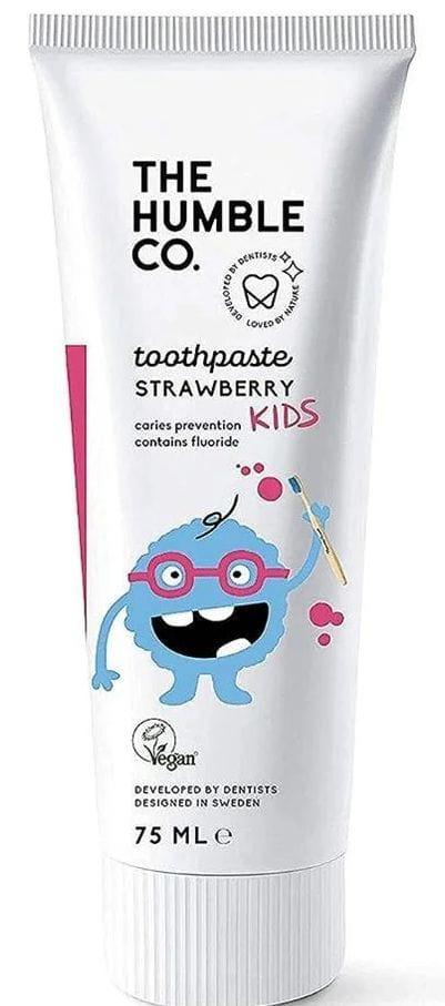 The Humble Co.  Kids Natural Toothpaste  - Strawberry - Brand New