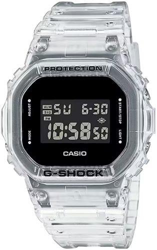 Casio  G-Shock DW-5600SKE-7 Men's Digital Watch - Transparent - Excellent