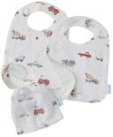 Jiggle & Giggle  Muslin Bib Set of 2 in Transport in Over Stock condition