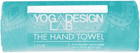 Yoga Design Lab  Hand Yoga Towel - Mandala Turquoise - Brand New