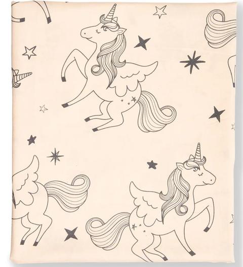 Sack Me  Change Table Cover/Bassinet Cover - Unicorn - Over Stock
