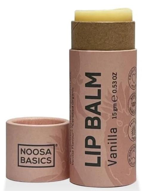 Noosa  Basics Organic Lip Balm - Vanilla - Brand New