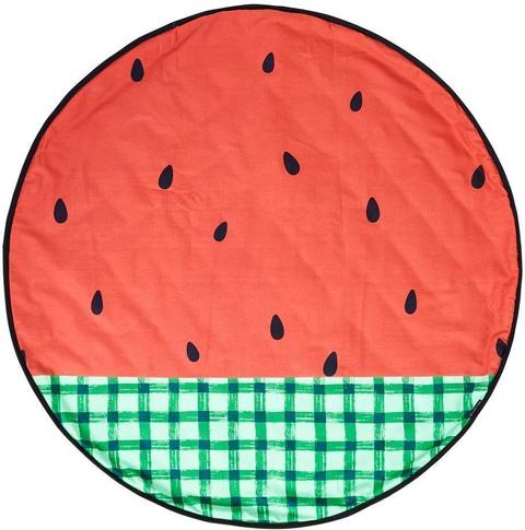 Sack Me  Reversible Playmat - Watermelon/Black - Over Stock