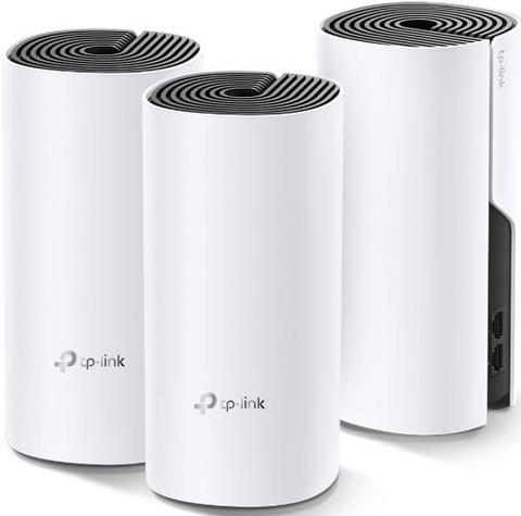 TP-Link  Deco E4 V1 AC1200 Whole Home Mesh Wi-Fi System (3-Pack) - White - Brand New
