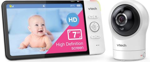Vtech  RM7764HD 7" Smart Wi-Fi 1080p HD Pan & Tilt Baby Monitor - White - Good
