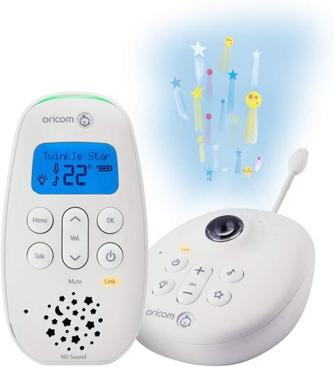 Oricom  SC530 DECT Digital Audio Baby Monitor - White - Over Stock