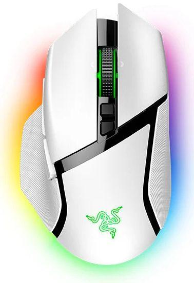Razer  Basilisk V3 Pro Customizable Wireless Gaming Mouse - White - Premium