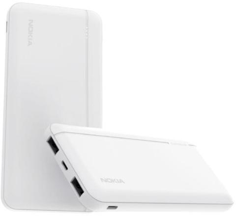 Nokia  10.5W Essential Power Bank - White - Brand New