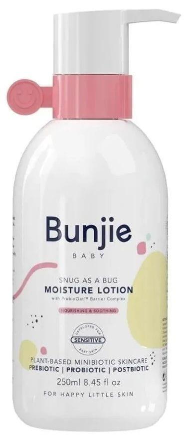 Bunjie  Snug as a Bug Natural Baby Moisturiser 250mL in White in Brand New condition