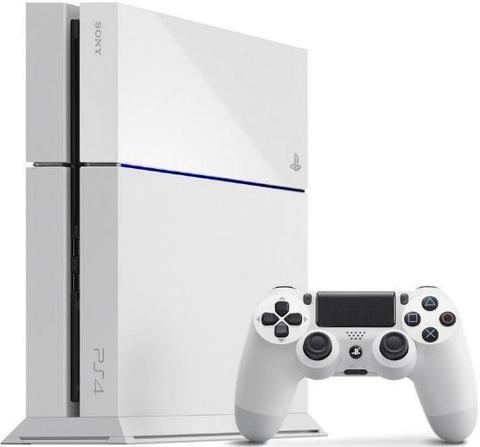 Sony  PlayStation 4 Gaming Console - 500GB - Glacier White - Good