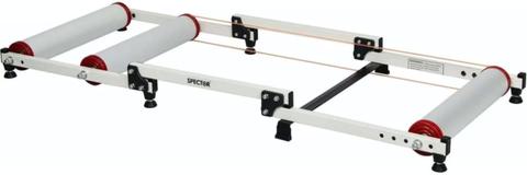 Spector  Bike Roller Adjustable Bicycle Trainer Stand Training Fitness - White - Brand New