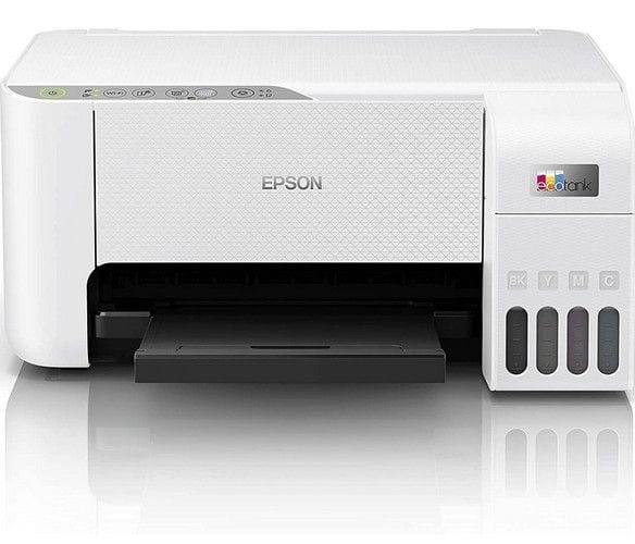 Epson  ET-2810 EcoTank 4 Colour Multifunction Printers in White in Brand New condition