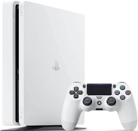 Sony  PlayStation 4 Slim Gaming Console - 500GB - Glacier White - Acceptable