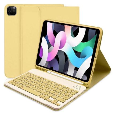 Tough On  Wireless Keyboard Smart Cover iPad Case for iPad Pro 11" - Yellow - Brand New