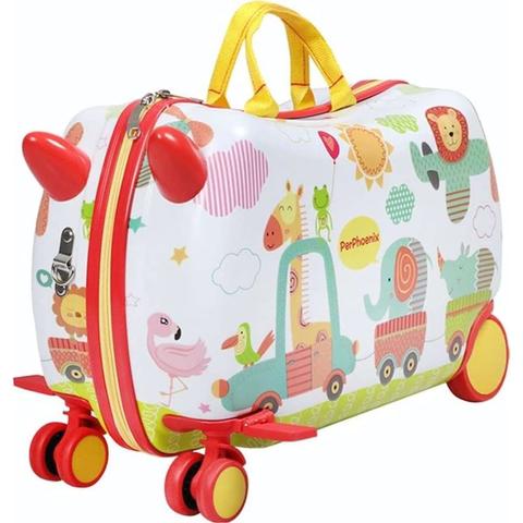 BoPeep  Kids Ride On Suitcase Children Travel Luggage - Zoo - Brand New