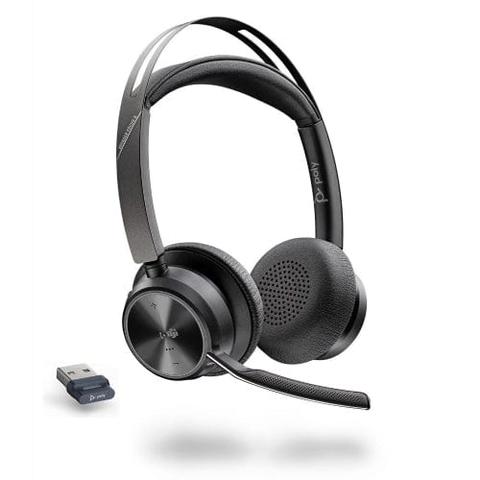 Poly  Voyager Focus 2 UC Microsoft Teams Bluetooth Headset USB-A - Black - Brand New