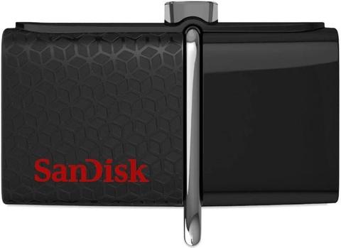 SanDisk  OTG Ultra Dual Flash Drive 3.0 - 32GB - Black - Brand New