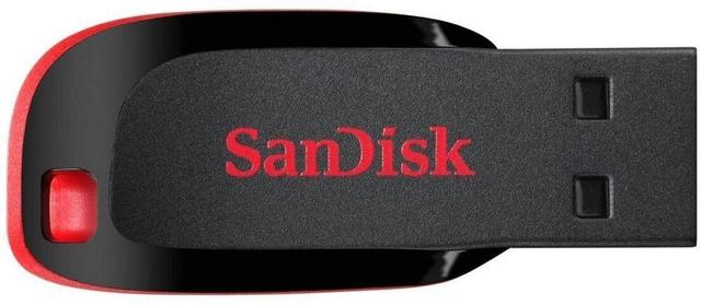 SanDisk  USB 2.0 SDCZ50 Cruzer Blade Flash Drive 32GB in Black in Brand New condition