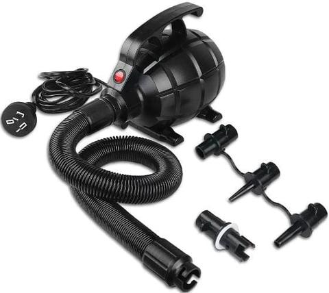 Everfit  GoFun 500W Electric Airtrack Pump Air Inflatable Tumbling Mat - Black  - Brand New