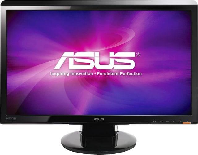 Asus  VH242H Widescreen LCD Monitor 23.6" - Black - Excellent