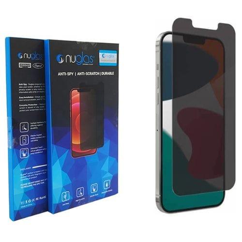 Nuglas  Flat Clear Privacy Glass Screen Protector for iPhone 13 Pro Max in Privacy in Brand New condition