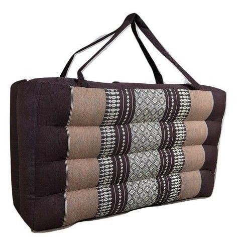 Mango Trees 2-Fold Meditation Cushion Yoga Mat Brown - Brown - Brand New