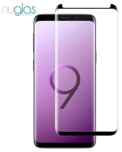 Nuglas  3D Full Cover Tempered Glass Curved Edge Screen Protector for Galaxy S9 - Clear - Brand New