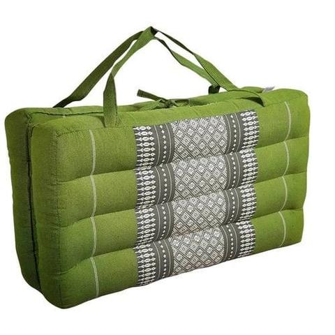 Mango Trees 2-Fold Meditation Cushion Yoga Mat Green - Green - Brand New