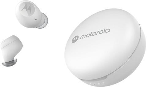 Motorola  MOTO BUDS 250 True Wireless Bluetooth Earbuds - Titanium White - Brand New