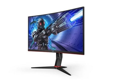 AOC  C32G2ZE 31.5" FHD 240Hz Curved Gaming Monitor - Black & Red - Brand New