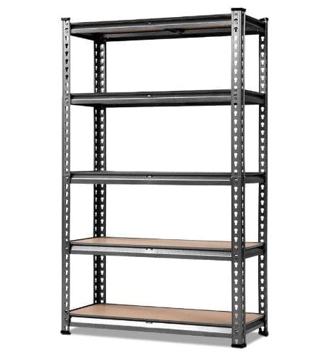 Giantz  1.5M Metal Steel Warehouse Shelving Racking Garage Storage Shelves Racks in Silver in Brand New condition