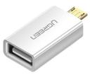 Ugreen  Micro USB-B to USB-A 2.0 OTG Adapter in White in Brand New condition