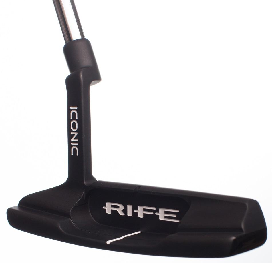 Rife Iconic One Satin Black Putter - Golf Club