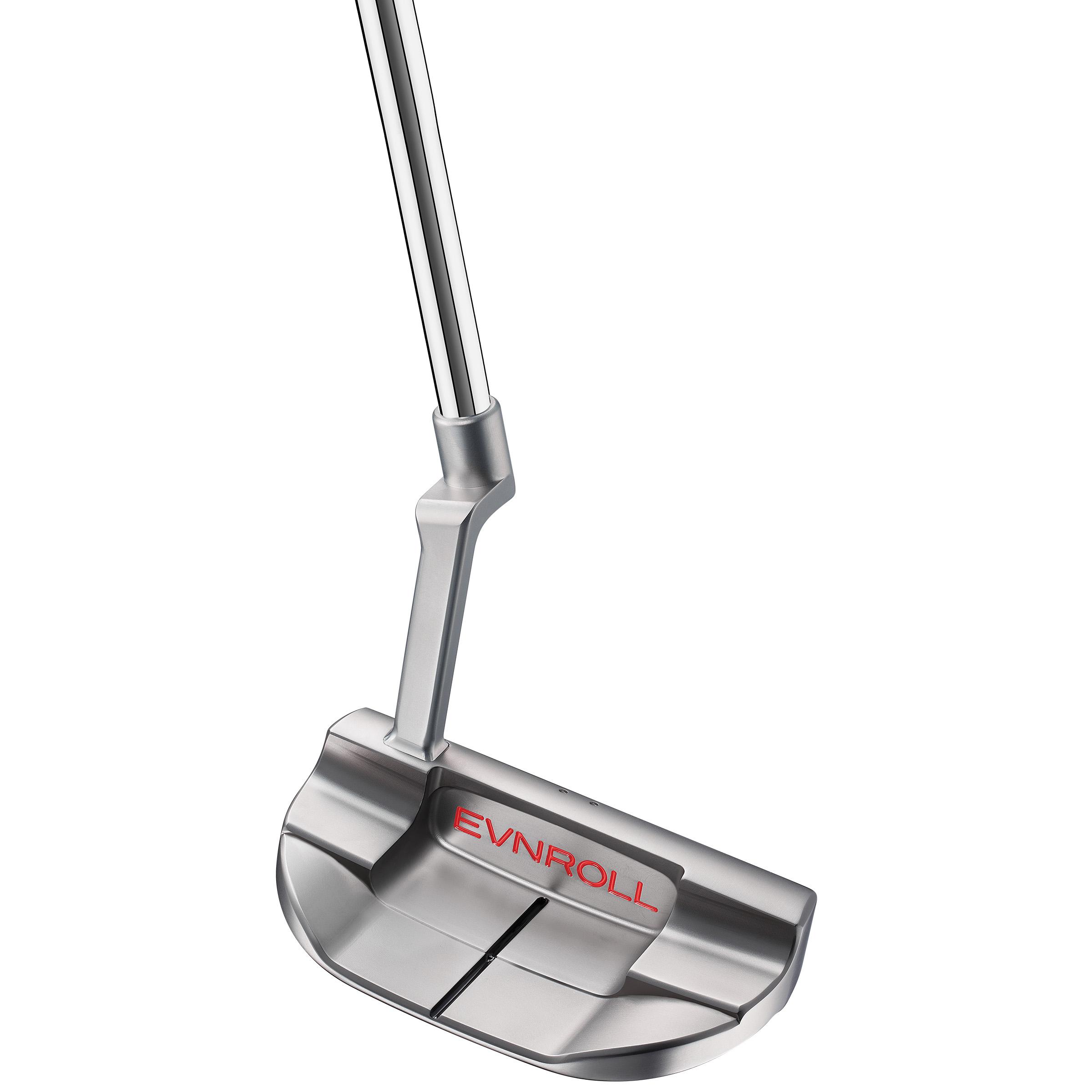 Evnroll ER8v3 Long Plumber TourMallet White TourTac Putter - Golf Club