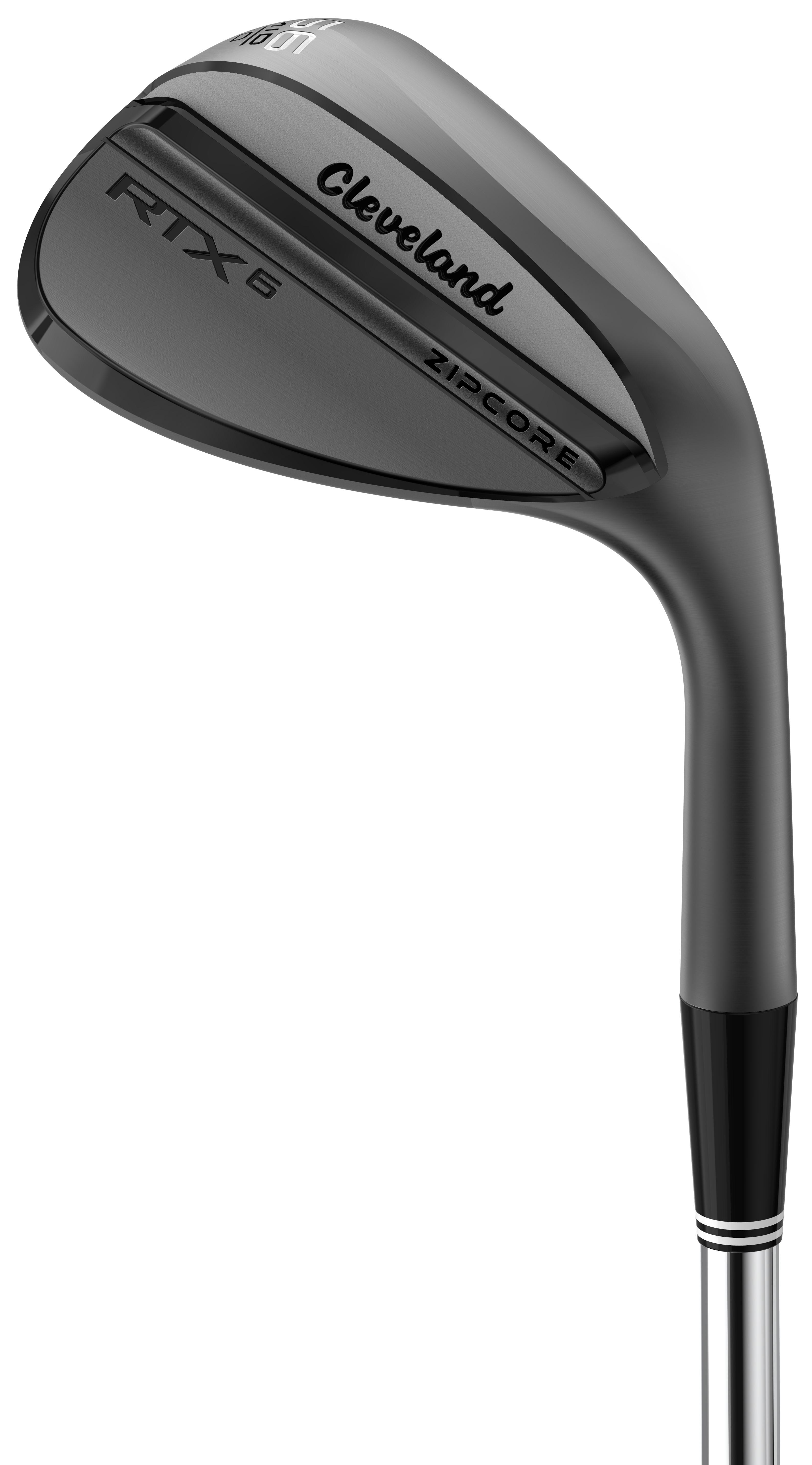 Cleveland RTX 6 ZipCore Black Satin Full Grind Wedge - Golf Club