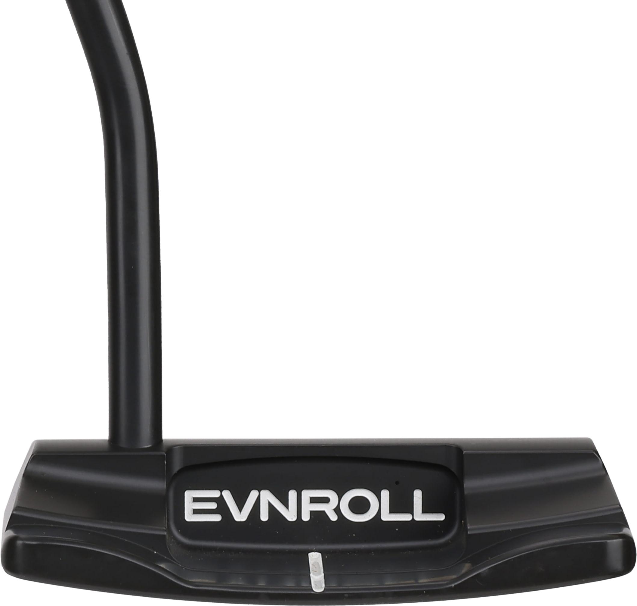 Evnroll ER2 MidBlade Black TourTac Putter - Golf Club