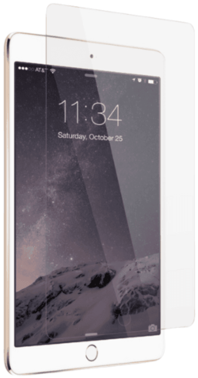iShield 2D Tempered Glass Screen Protector for iPad Mini 7.9 inch (Mini 4 / Mini 5)