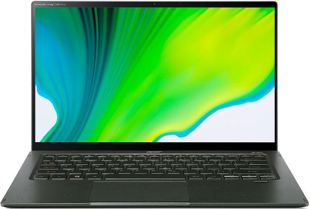 Acer Swift 5 SF514-55T Notebook Laptop 14" Intel Core i5-1135G7 2.4GHz in Green in Excellent condition