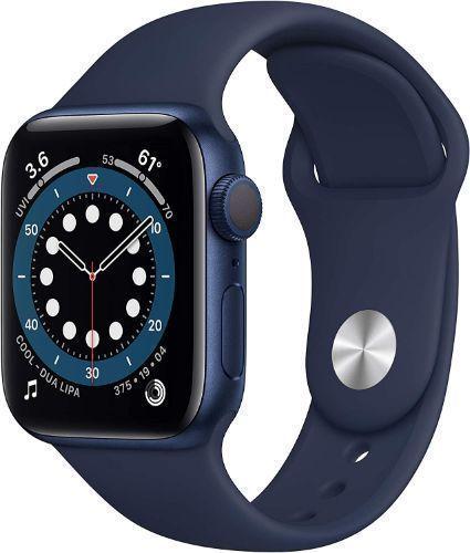 Apple Watch Series 6 Aluminum 44mm in Blue in Good condition