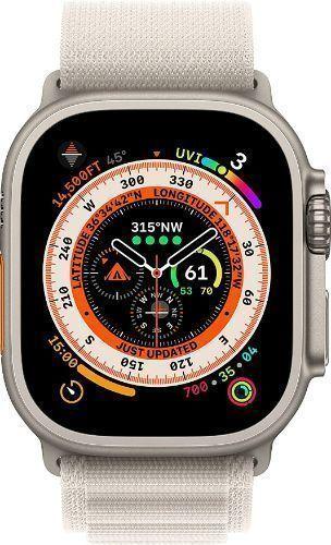 Apple Watch Ultra Titanium 49mm in Titanium in Acceptable condition