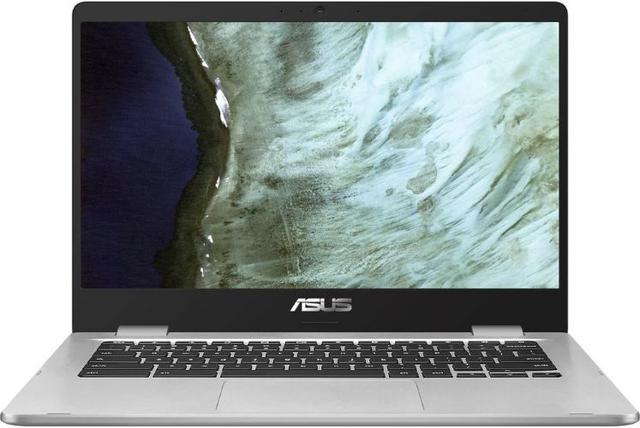 Asus Chromebook C423NA Laptop 14" Intel Celeron N3350 1.1GHz in Silver in Excellent condition