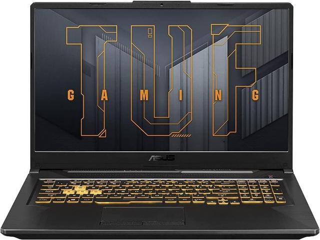 Asus TUF 2021 F17 FX706HC Gaming Laptop 17.3" Intel Core i7-11800H 2.3GHz in Eclipse Grey in Excellent condition