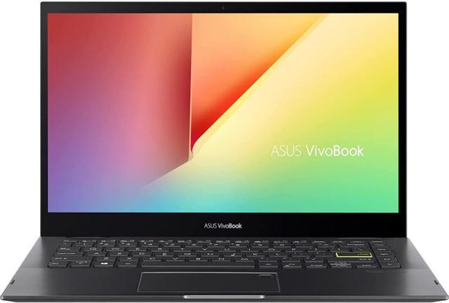Asus VivoBook Flip TP470EA (2-In-1) Laptop 14" Intel Core i5-1135G7 2.4GHz in Indie Black in Excellent condition