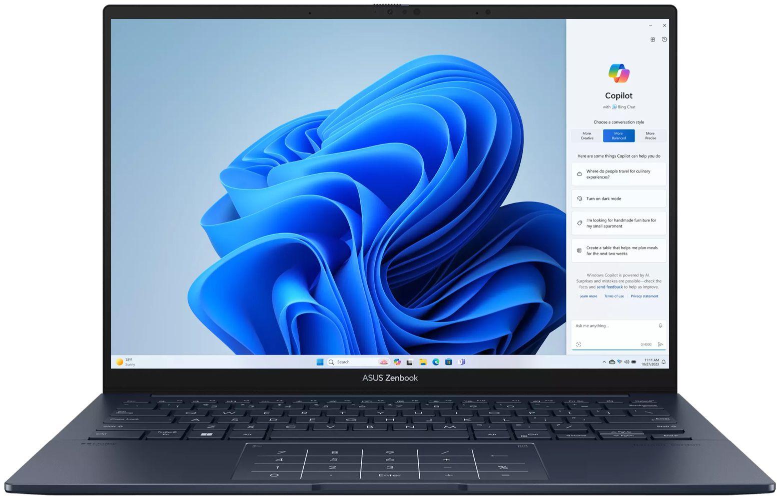 Refurbished ASUS Zenbook 14 OLED UX3405CA Copilot+ PC Laptop 14" - Reebelo Australia