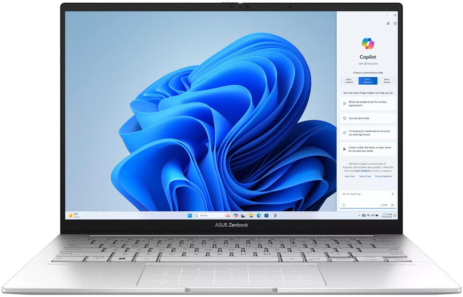 Refurbished ASUS Zenbook 14 OLED UX3405CA Copilot+ PC Laptop 14" - Reebelo Australia
